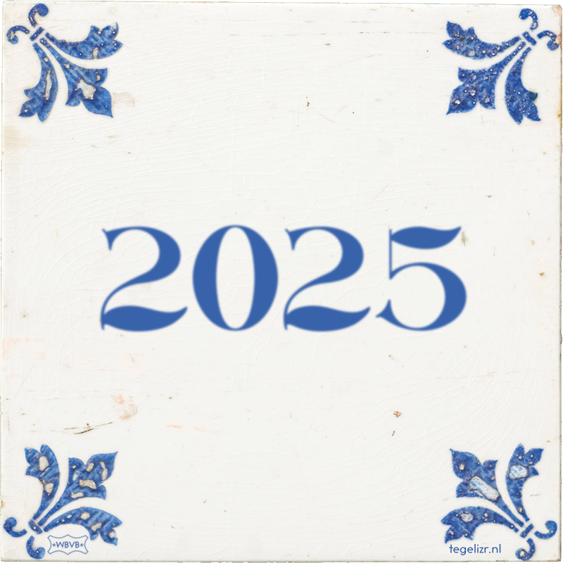 2025 - Online tegeltjes bakken