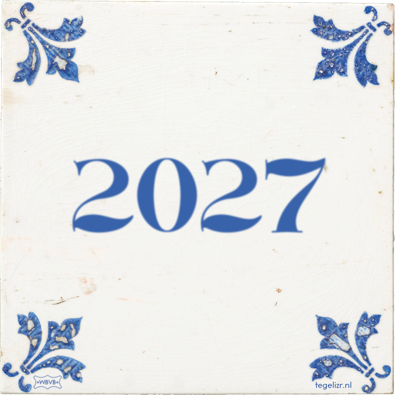 2027 - Online tegeltjes bakken