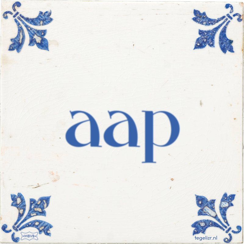 aap - Online tegeltjes bakken