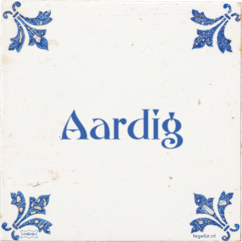Aardig - Online tegeltjes bakken
