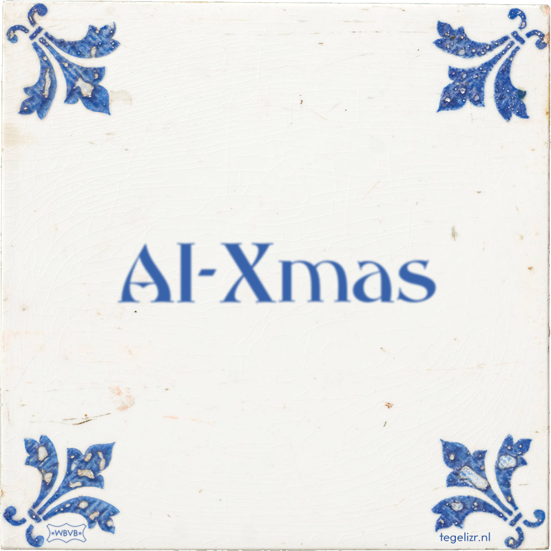 AI-Xmas - Online tegeltjes bakken