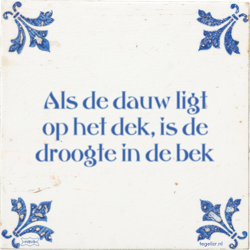  - Online tegeltjes bakken