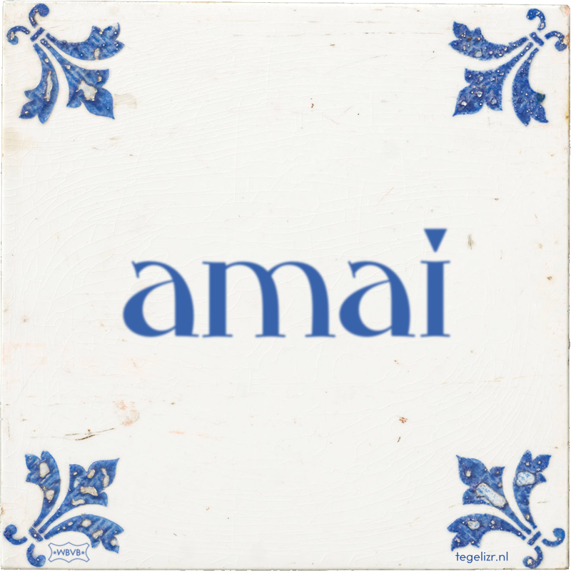 amai - Online tegeltjes bakken