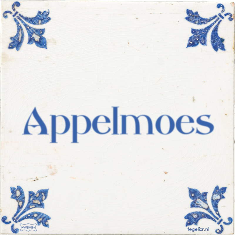 Appelmoes - Online tegeltjes bakken