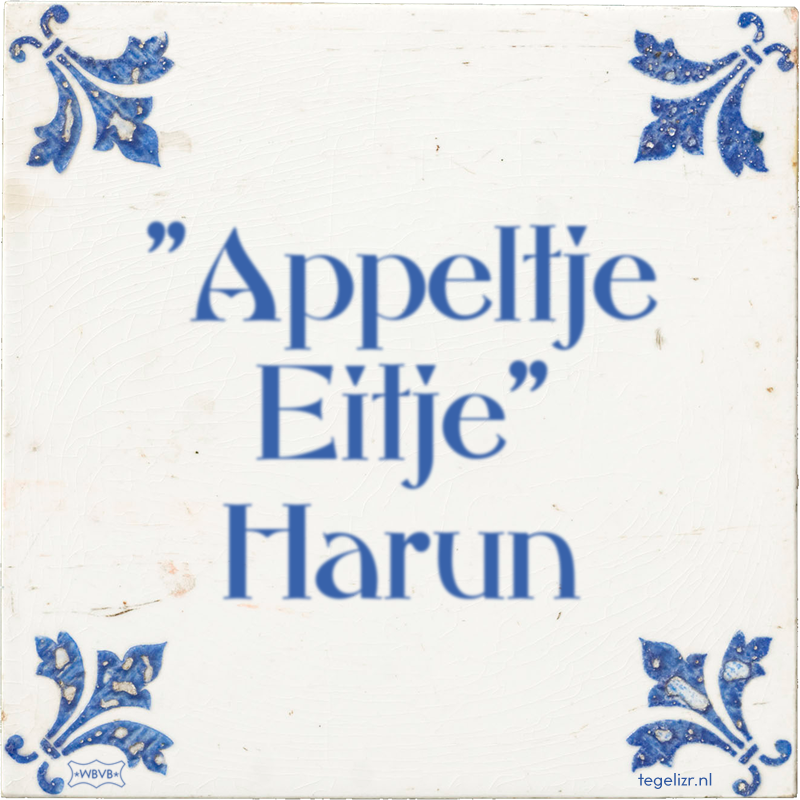  - Online tegeltjes bakken