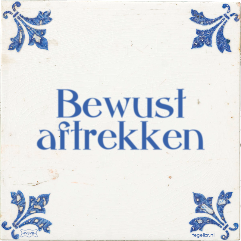 Bewust aftrekken - Online tegeltjes bakken