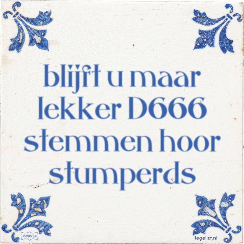  - Online tegeltjes bakken