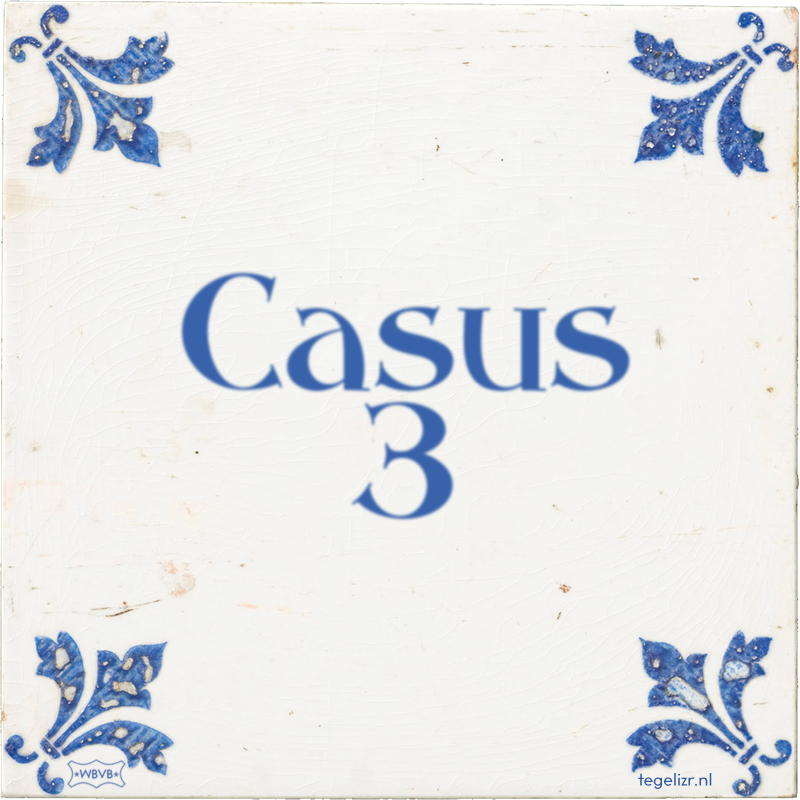 Casus 3 - Online tegeltjes bakken