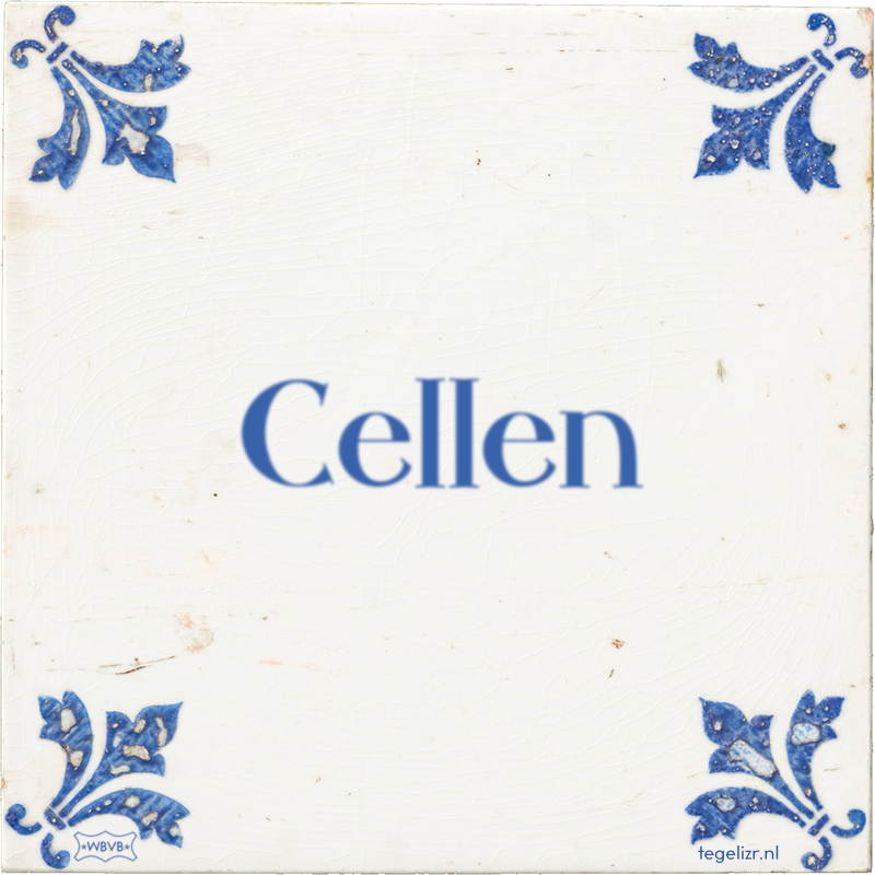 Cellen - Online tegeltjes bakken