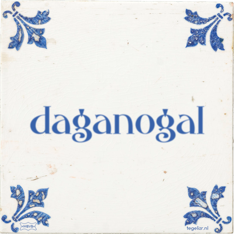 daganogal - Online tegeltjes bakken