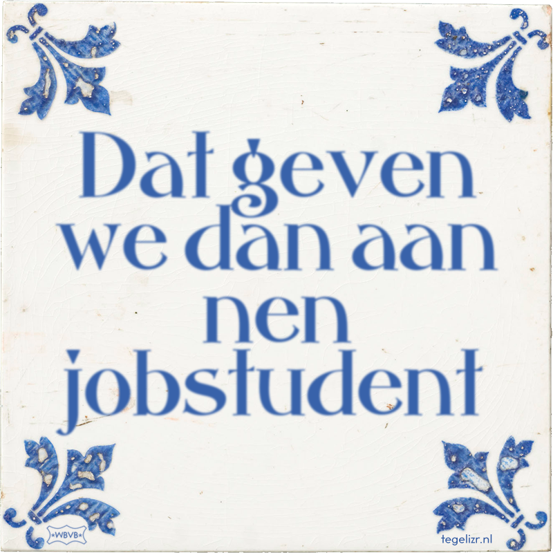  - Online tegeltjes bakken