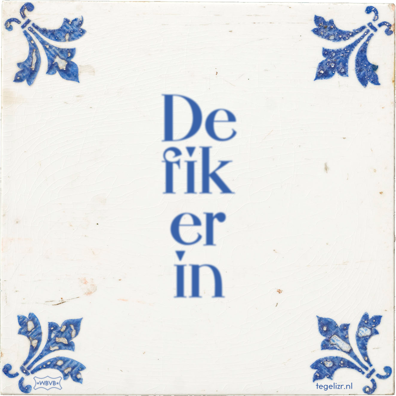 De fik er in - Online tegeltjes bakken