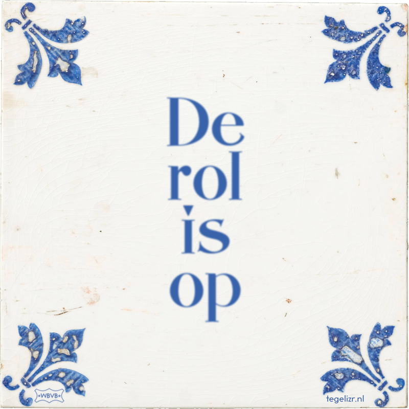  - Online tegeltjes bakken