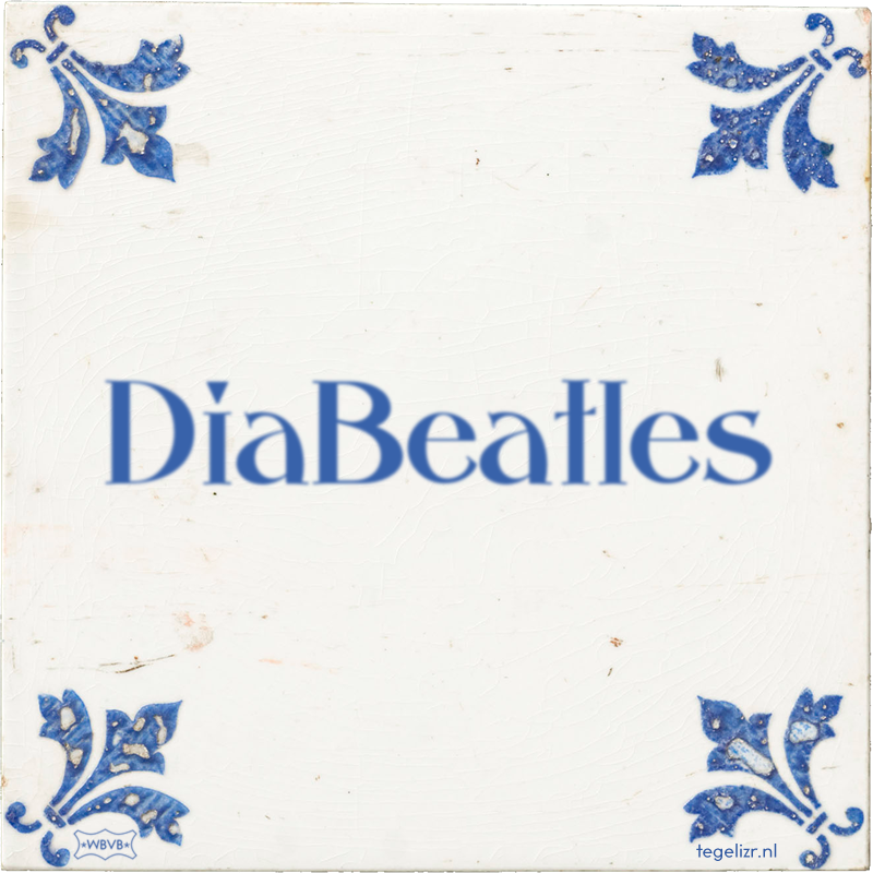 DiaBeatles - Online tegeltjes bakken