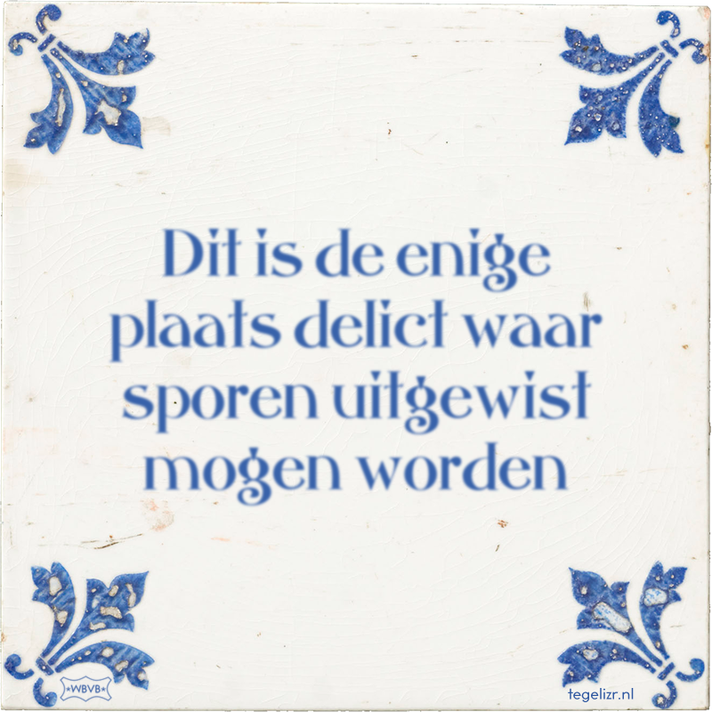  - Online tegeltjes bakken