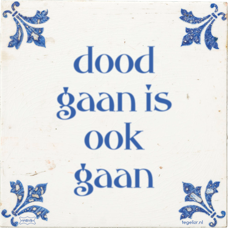  - Online tegeltjes bakken