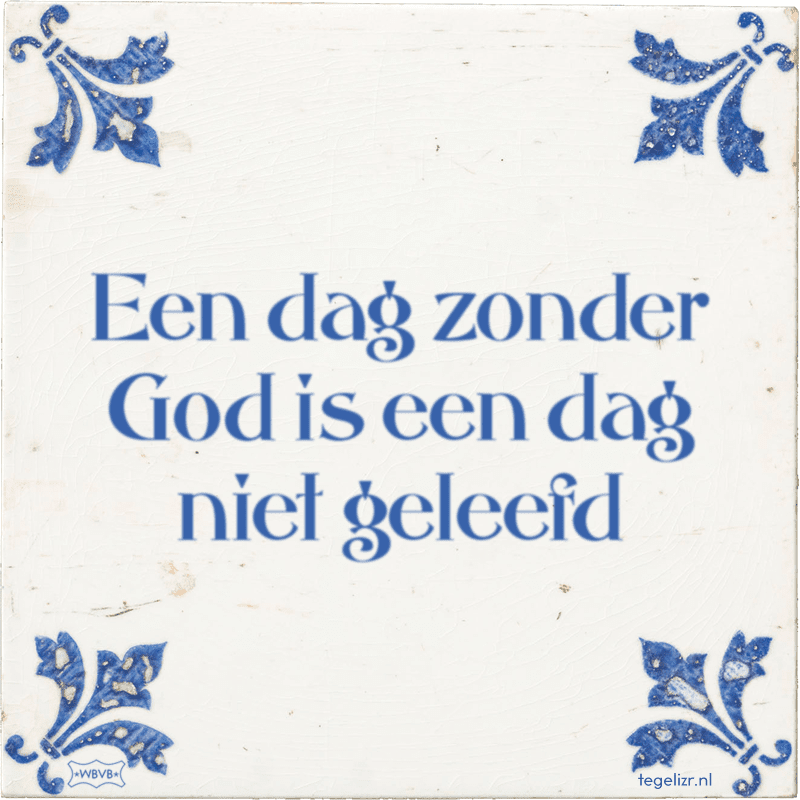 een dag zonder Stevie Wonder is een dag niet geleefd - Online tegeltjes bakken