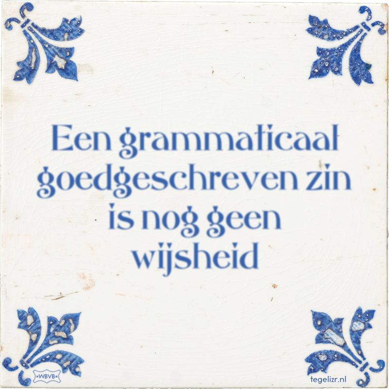  - Online tegeltjes bakken