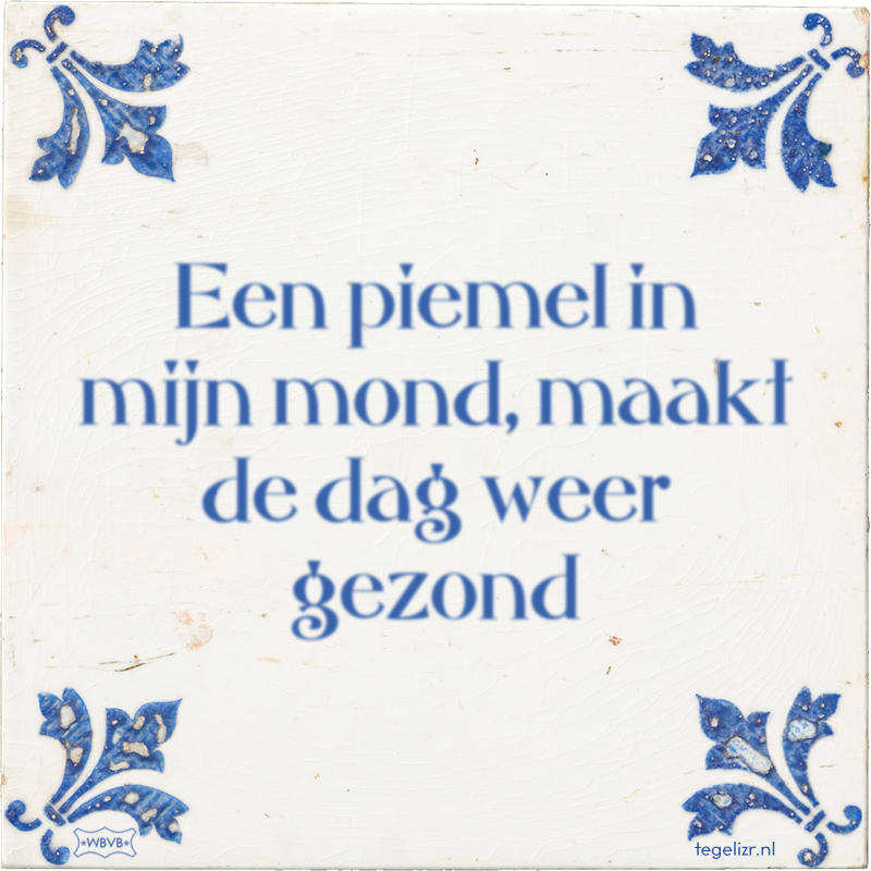  - Online tegeltjes bakken