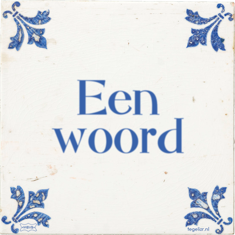  - Online tegeltjes bakken