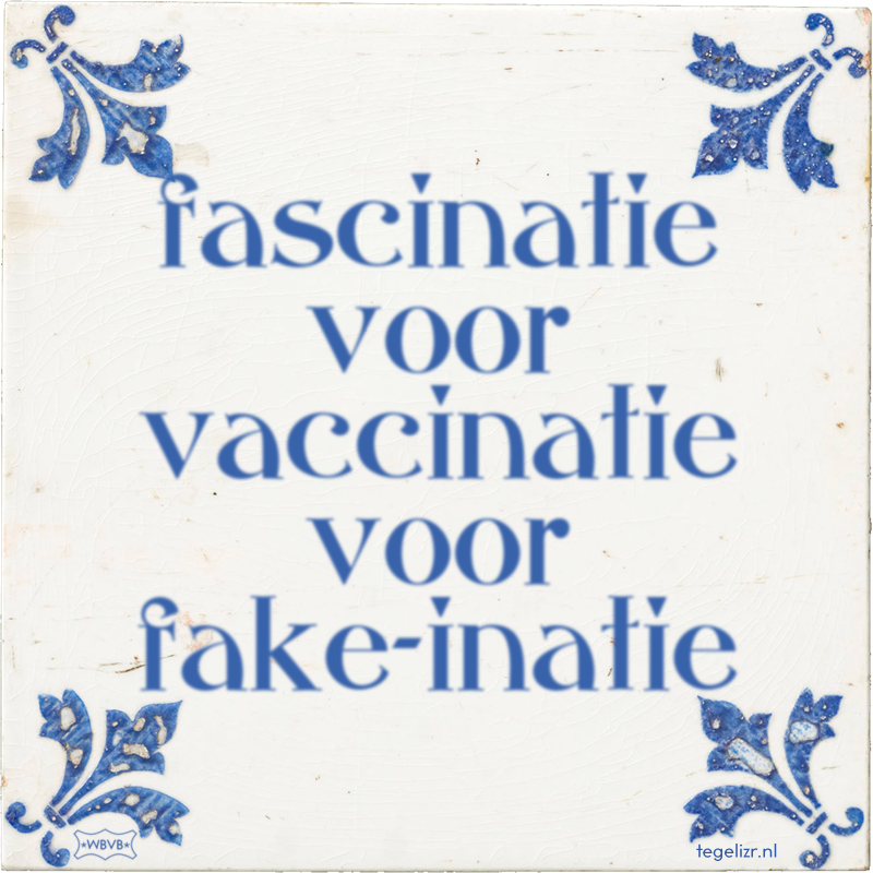 fascinatie voor contemplatie voor fake-inatie - Online tegeltjes bakken