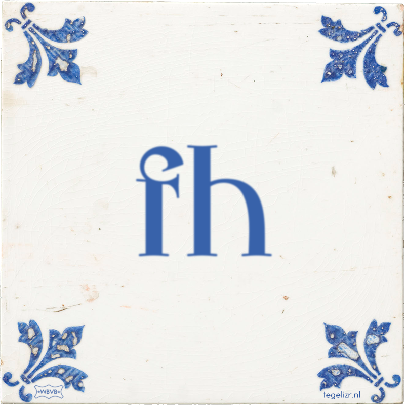 fh - Online tegeltjes bakken