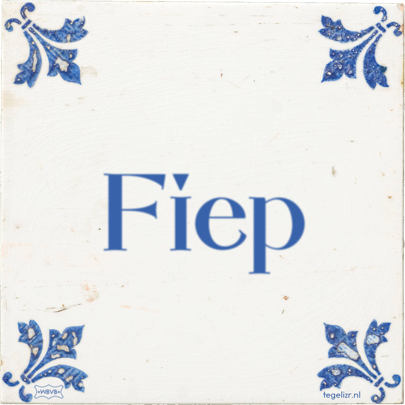 Fiep - Online tegeltjes bakken