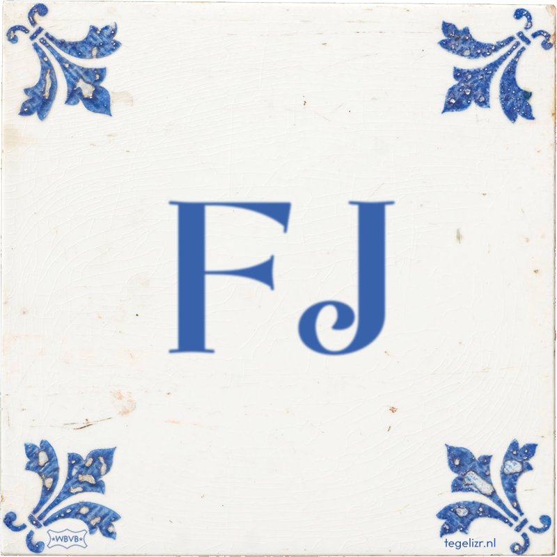 FJ - Online tegeltjes bakken