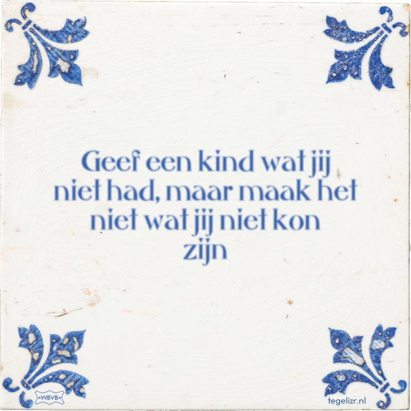  - Online tegeltjes bakken