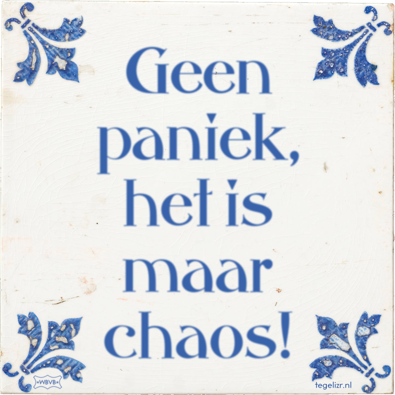  - Online tegeltjes bakken