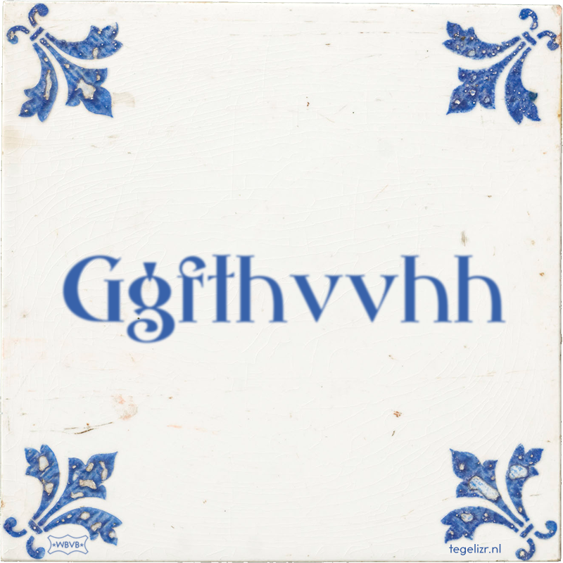 Ggfthvvhh - Online tegeltjes bakken