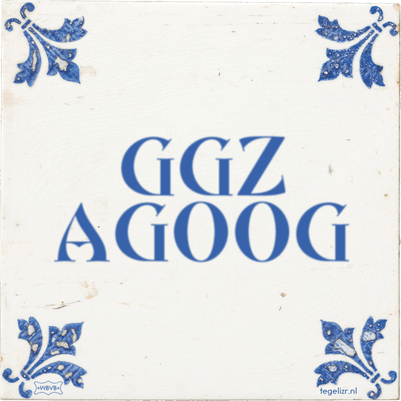 GGZ AGOOG - Online tegeltjes bakken