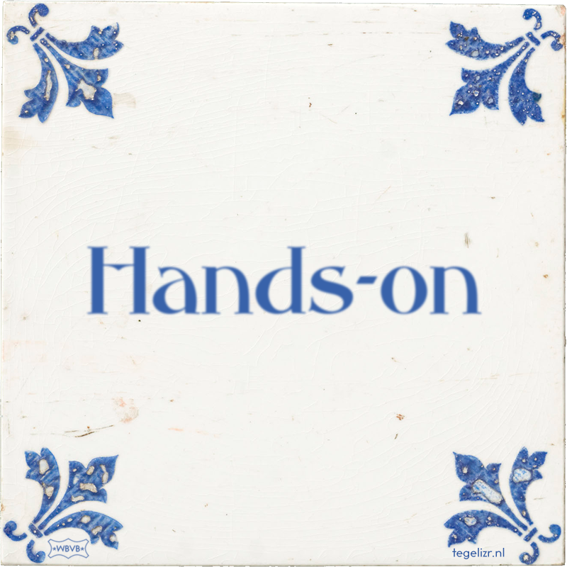 Hands-on - Online tegeltjes bakken