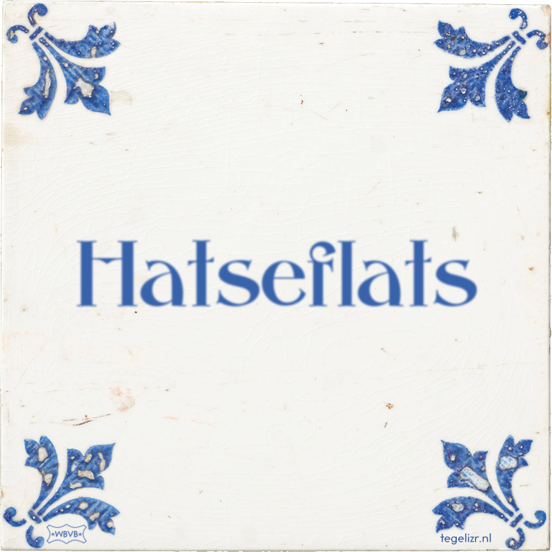 Hatseflats - Online tegeltjes bakken