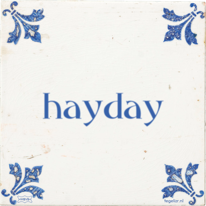 hayday - Online tegeltjes bakken