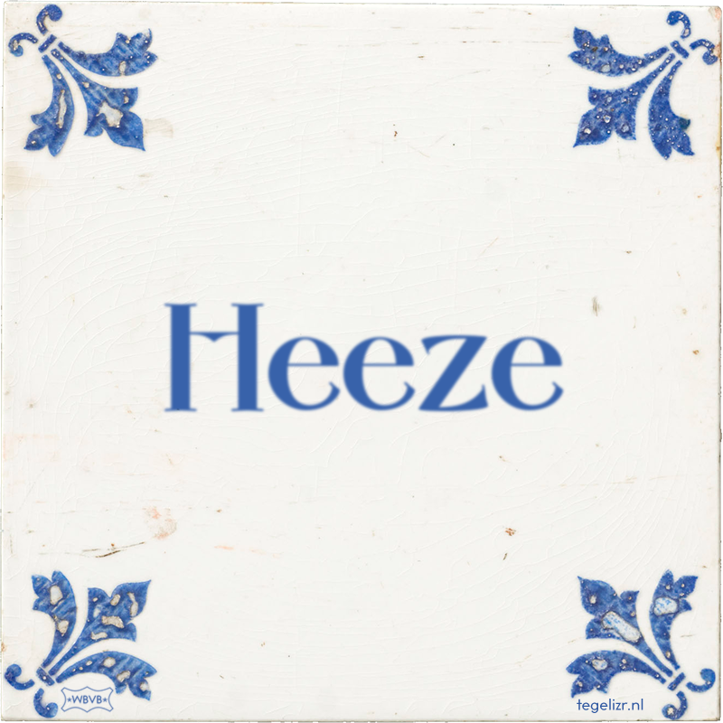 Heeze - Online tegeltjes bakken