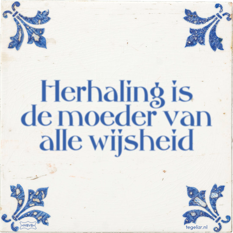  - Online tegeltjes bakken