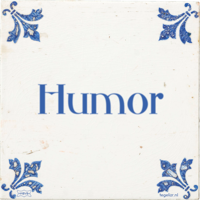 Humor - Online tegeltjes bakken