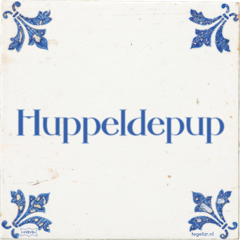 Huppeldepup - Online tegeltjes bakken