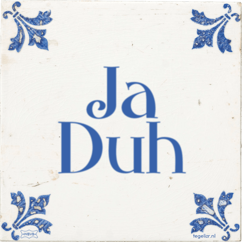 Ja Duh - Online tegeltjes bakken