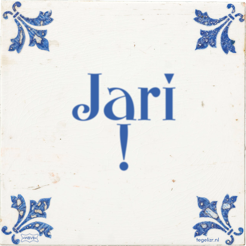 Jari ! - Online tegeltjes bakken