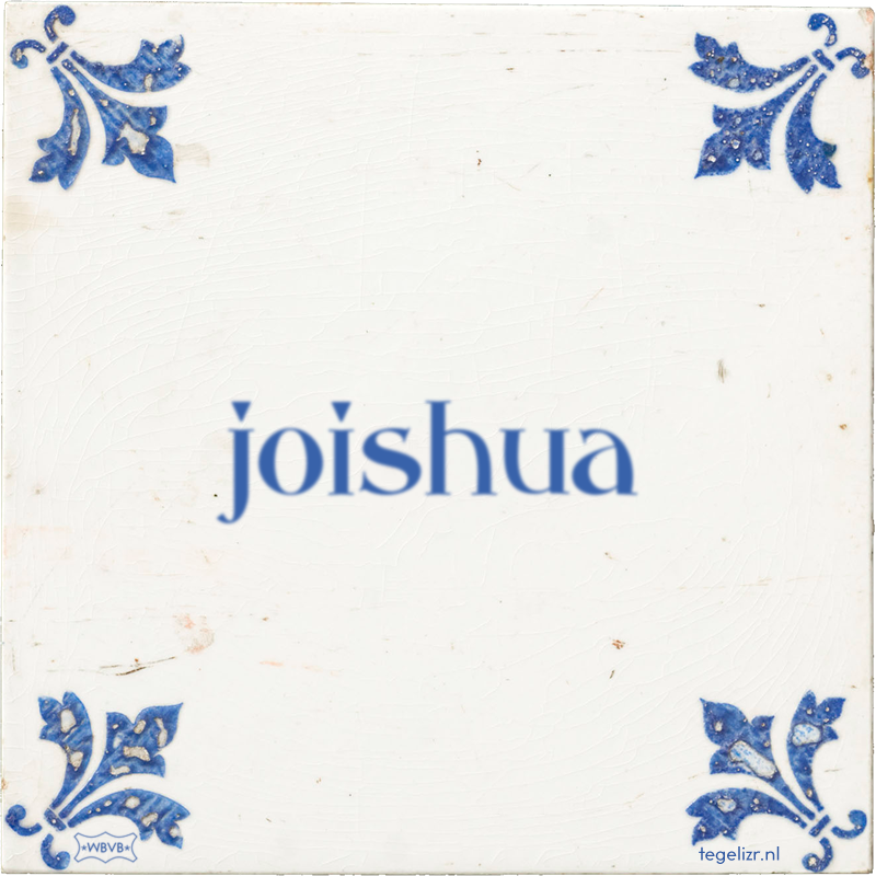 joishua - Online tegeltjes bakken