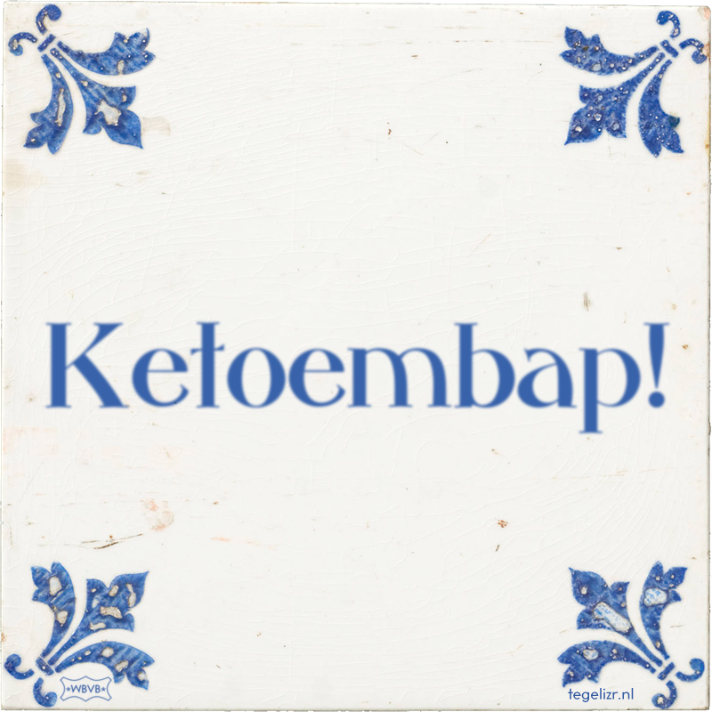 Ketoembap! - Online tegeltjes bakken