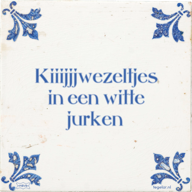  - Online tegeltjes bakken