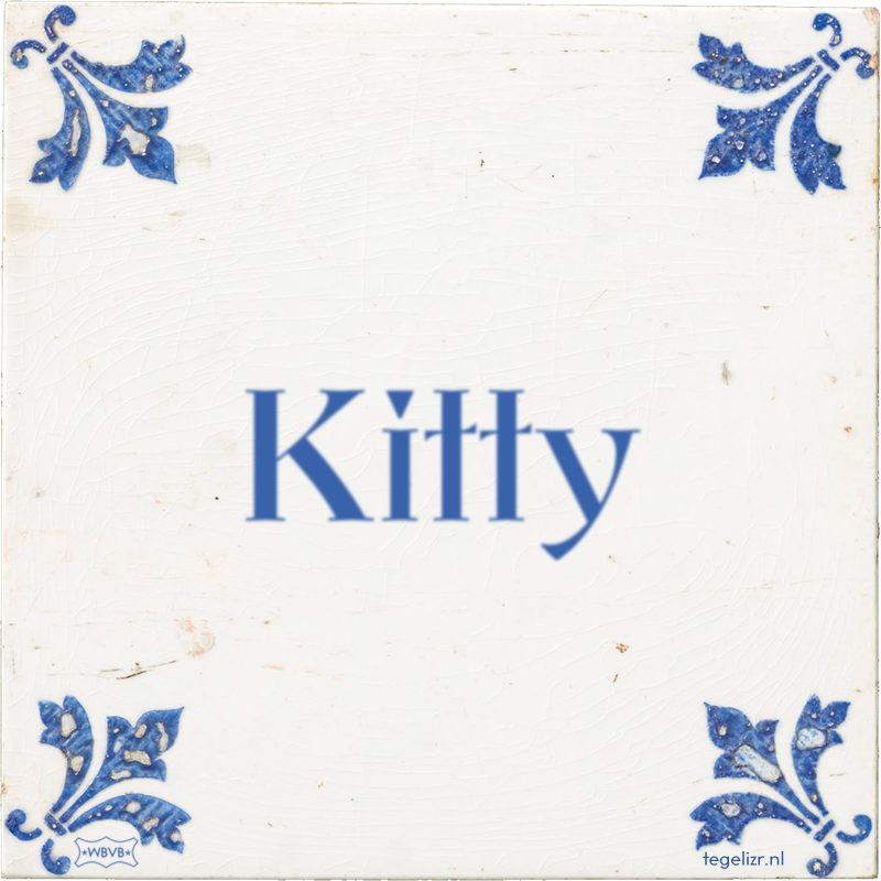 Kitty - Online tegeltjes bakken