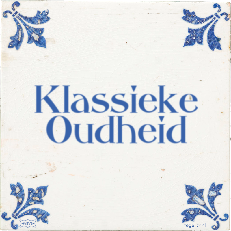 Klassieke Oudheid - Online tegeltjes bakken