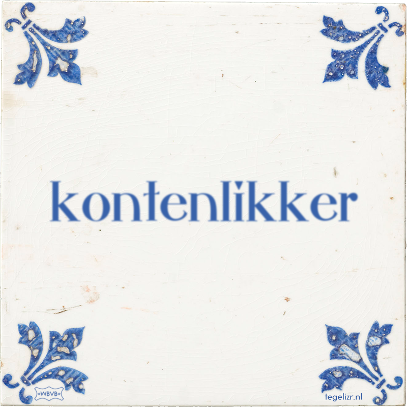 kontenlikker - Online tegeltjes bakken