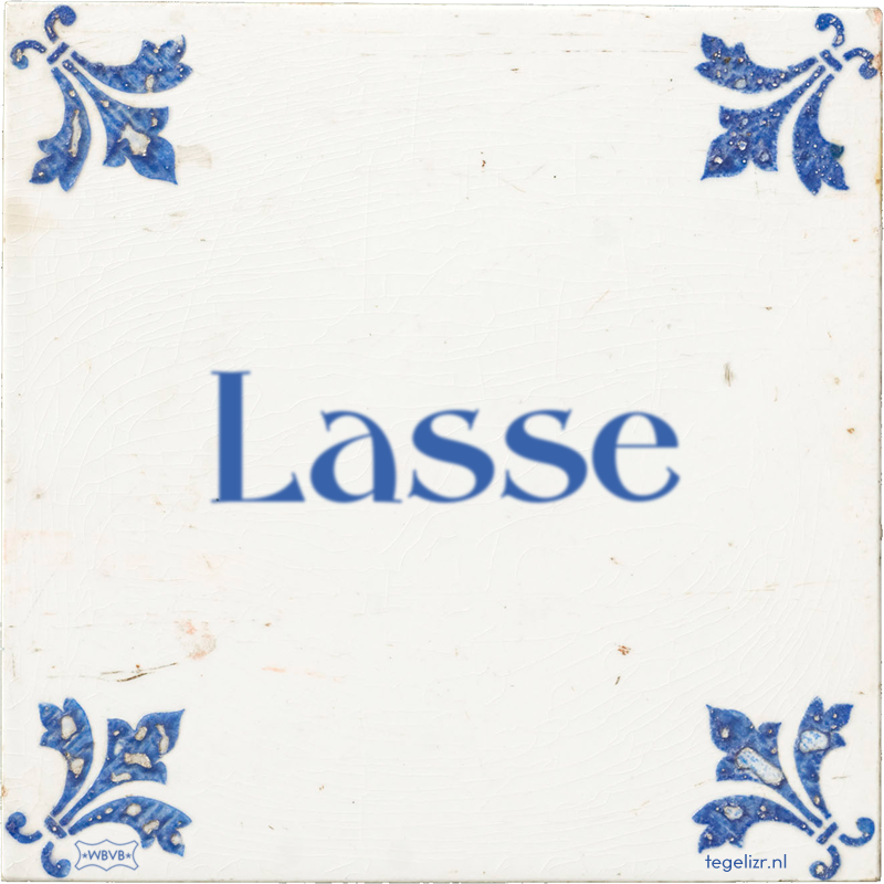 Lasse - Online tegeltjes bakken