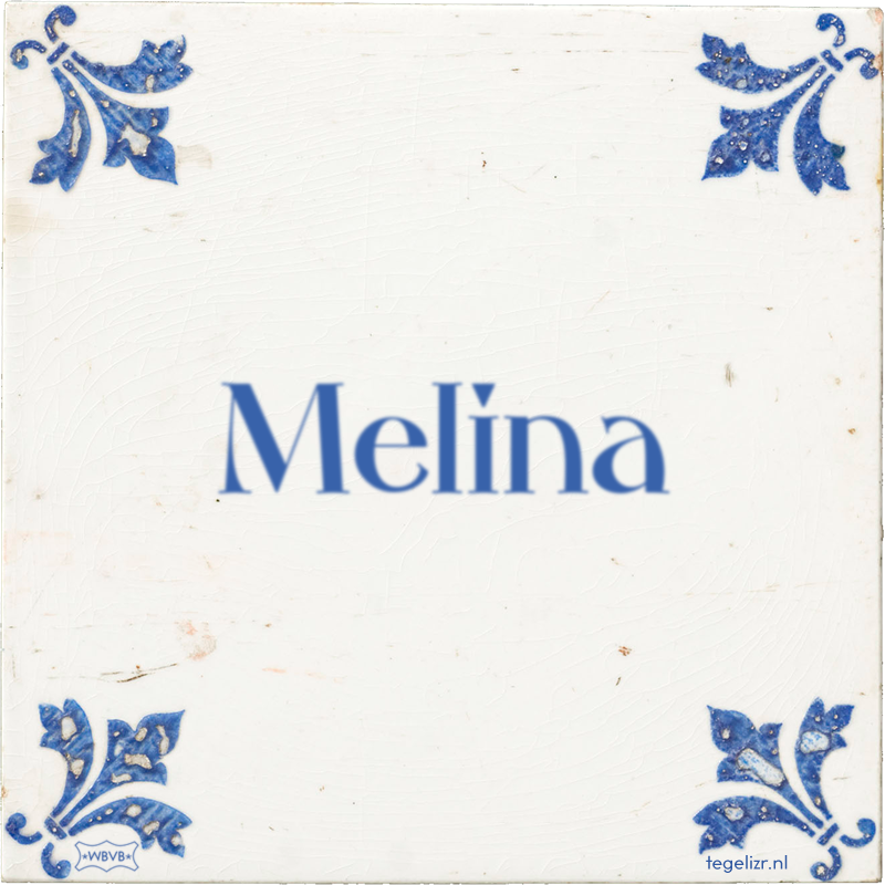 Melina - Online tegeltjes bakken