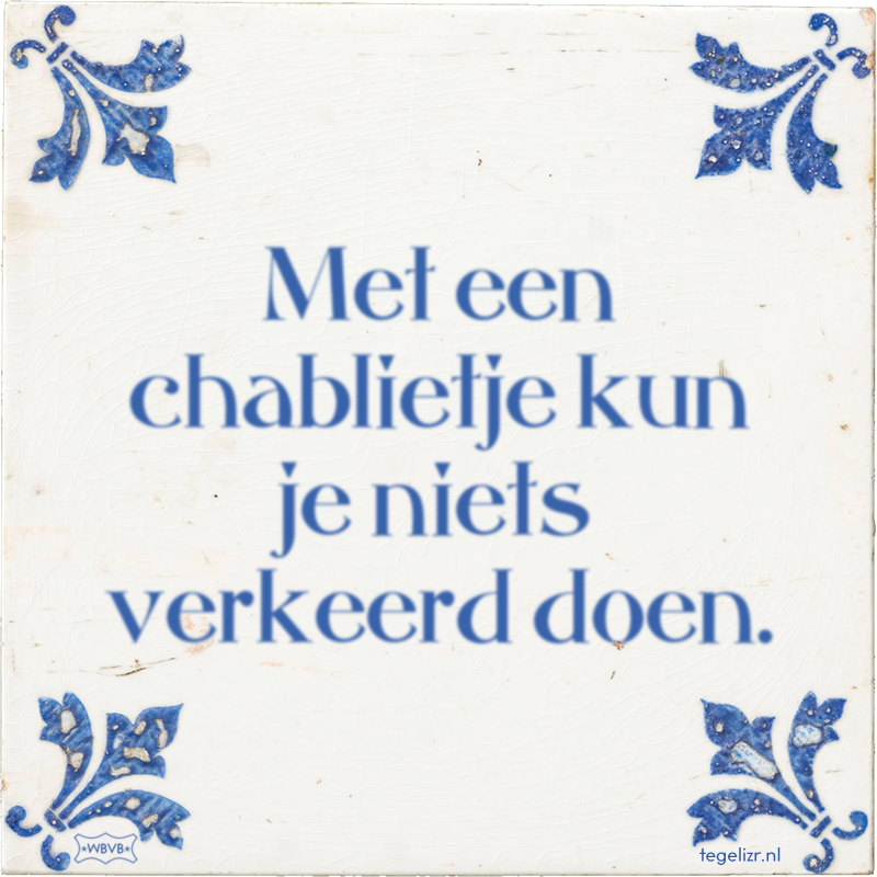  - Online tegeltjes bakken